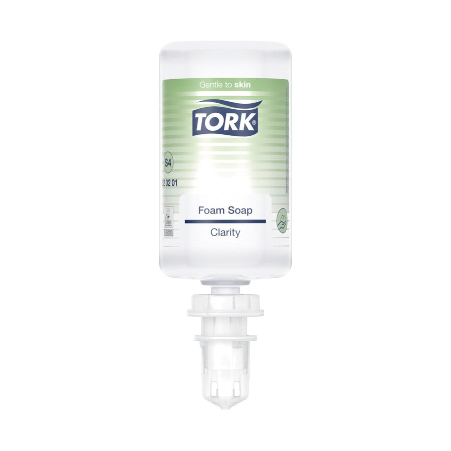 Savon mousse limpide Tork Premium S4 cartouche 1 L Écolabel