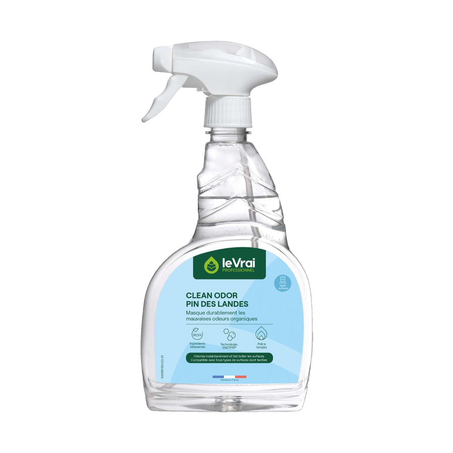 Nettoyant destructeur d'odeur Clean Odor pin Le Vrai 750 ml