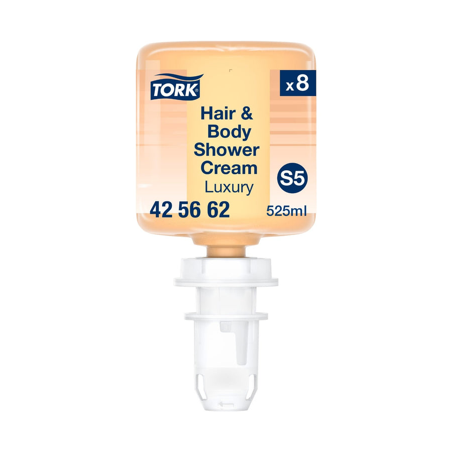Savon crème douche corps et cheveux Tork Luxury S5 cartouche 500 ml