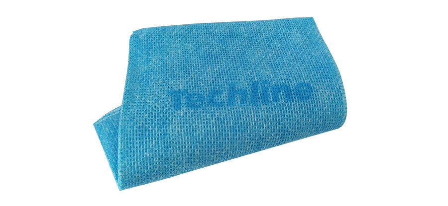 Lavette non tissée Techline 51 x 36 cm bleu, sachet de 25