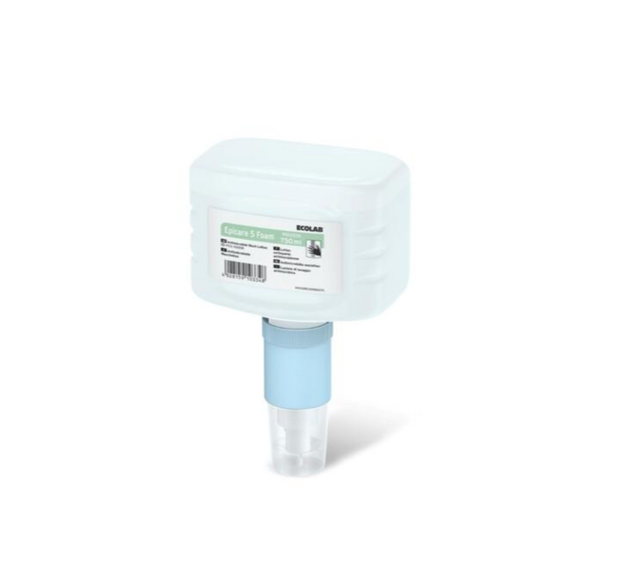 Savon mousse antimicrobien Ecolab Epicare 5 Foam 750 ml x6