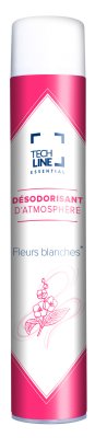 Désodorisant fleurs blanches Techline 750ml