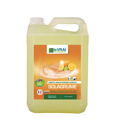 Détergent odorant multi-usages Le Vrai Solagrume 5 L
