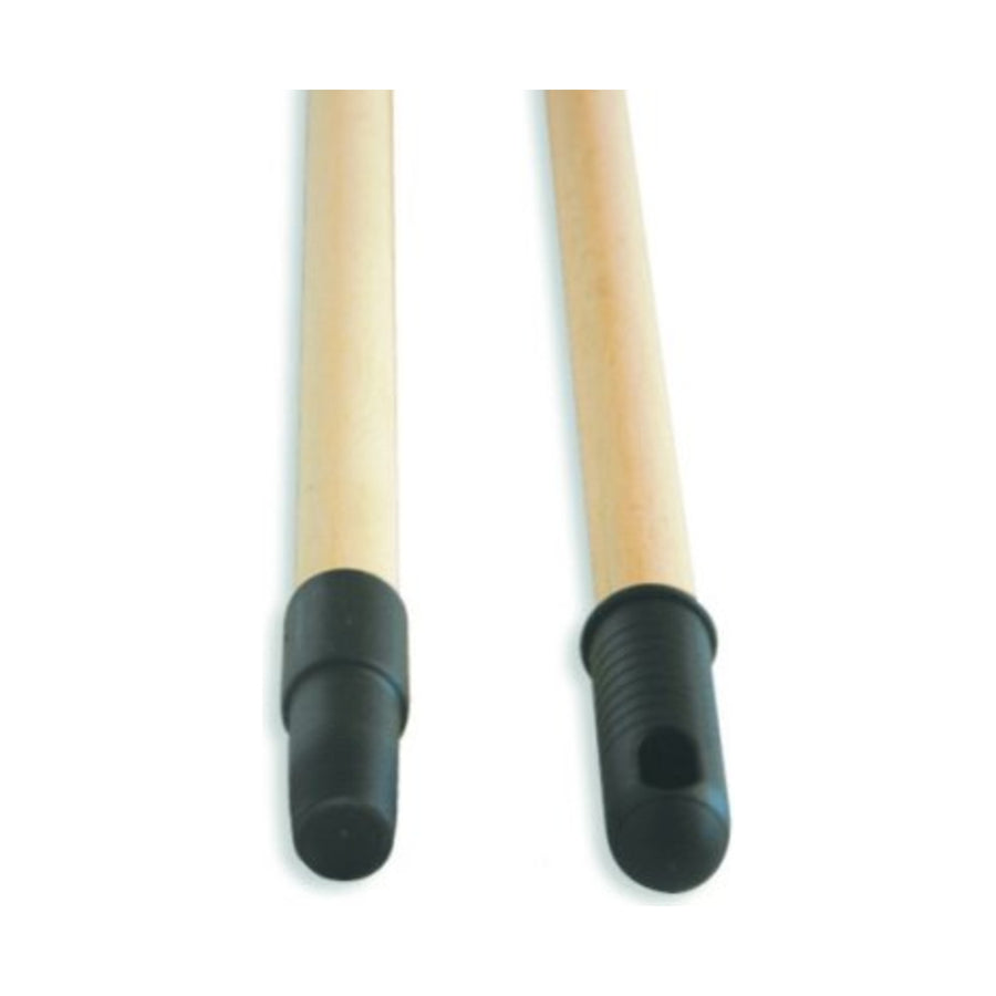 Manche bois 1,30 m diamètre 24 mm embout à vis