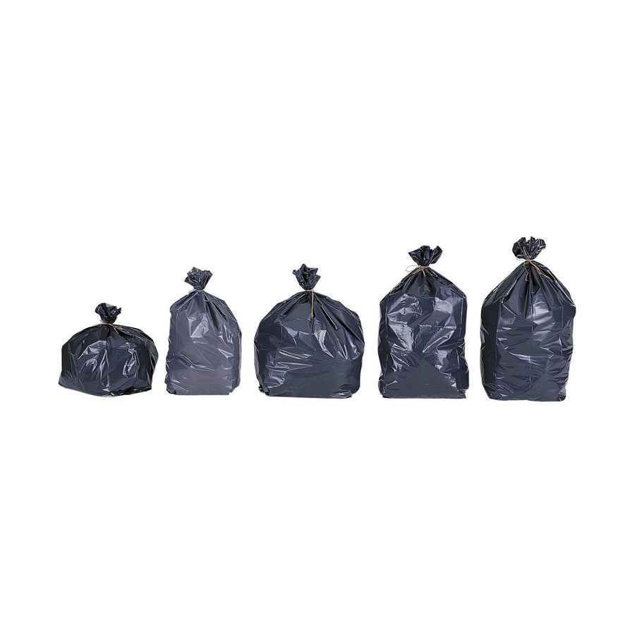Sac poubelle 110 L basse densité noir 100 % recyclé carton de 200