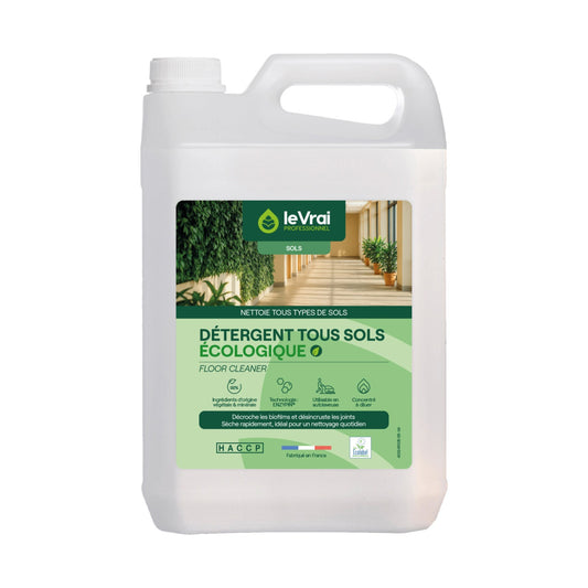 Nettoyant sols et surfaces Enzypin Le Vrai Écolabel 5L