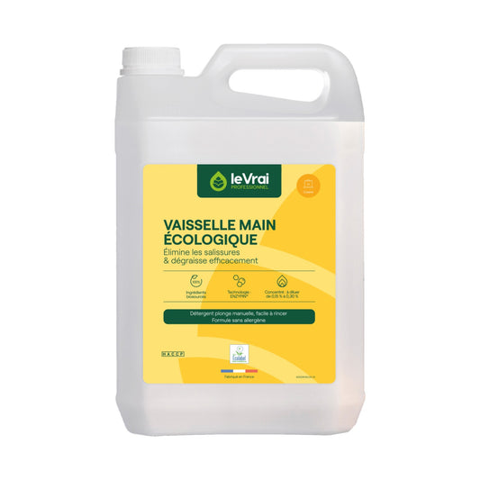 Liquide vaisselle Enzypin Le Vrai Écolabel 5L