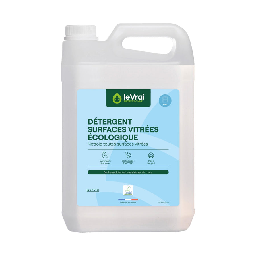 Nettoyant vitres et surfaces Enzypin Le Vrai Écolabel 5L