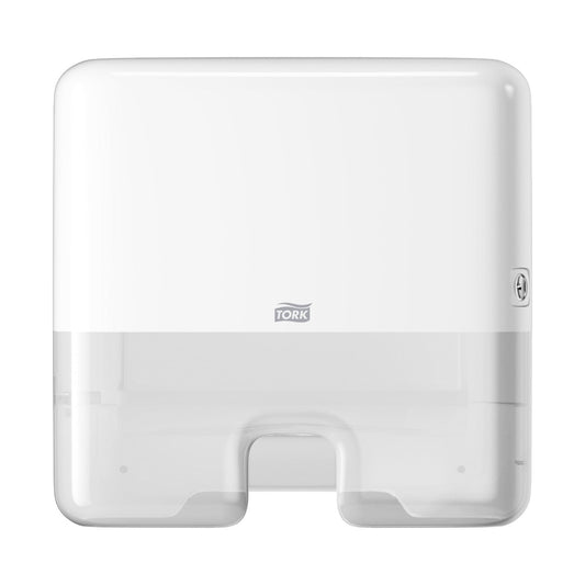Distributeur d'essuie-mains pliés Tork Xpress Mini H2 blanc