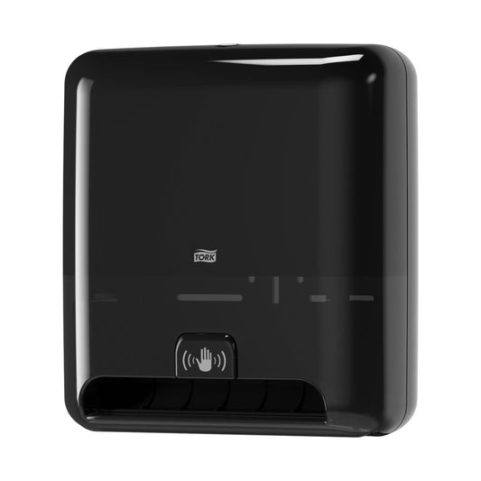 Distributeur d'essuie-mains rouleau à détection optique Tork Matic H1 noir