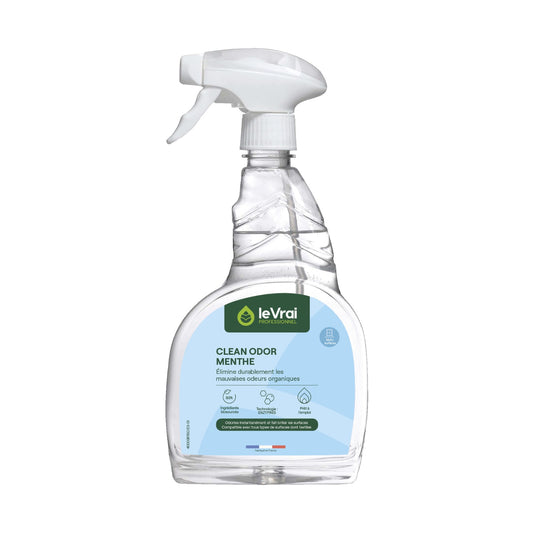 Nettoyant destructeur d'odeur Clean Odor menthe Le Vrai 750 ml