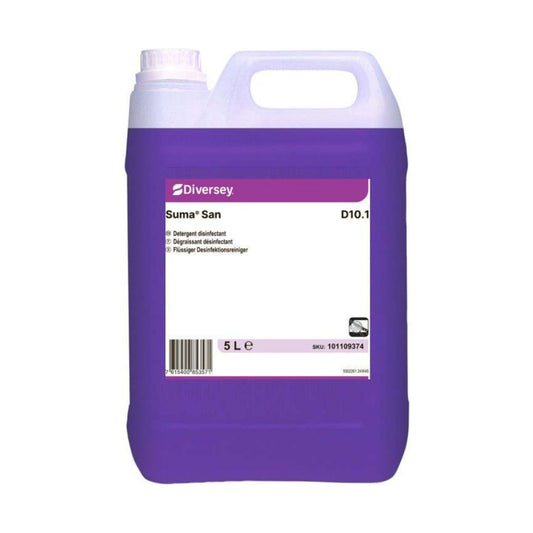 Dégraissant désinfectant surfaces Suma San D10.1 5L