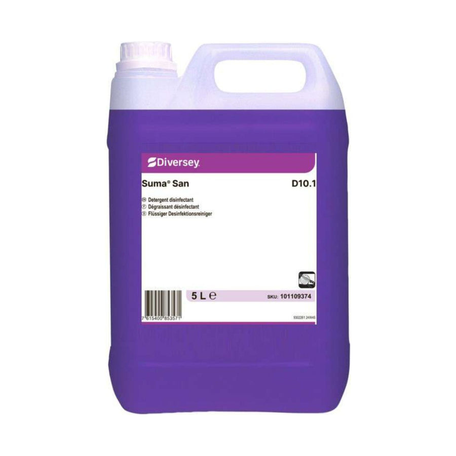 Dégraissant désinfectant surfaces Suma San D10.1 5L