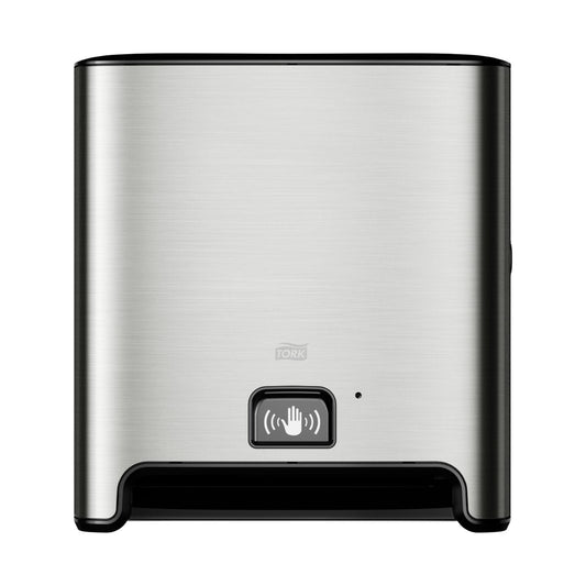 Distributeur d'essuie-mains rouleau à détection optique Tork Matic Intuition H1 inox