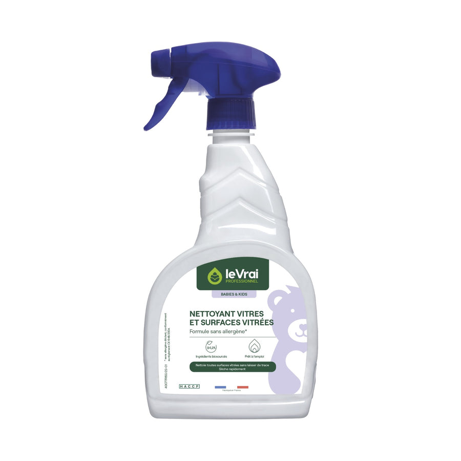 Nettoyant vitres et surfaces Babies & Kids Le Vrai 750 ml