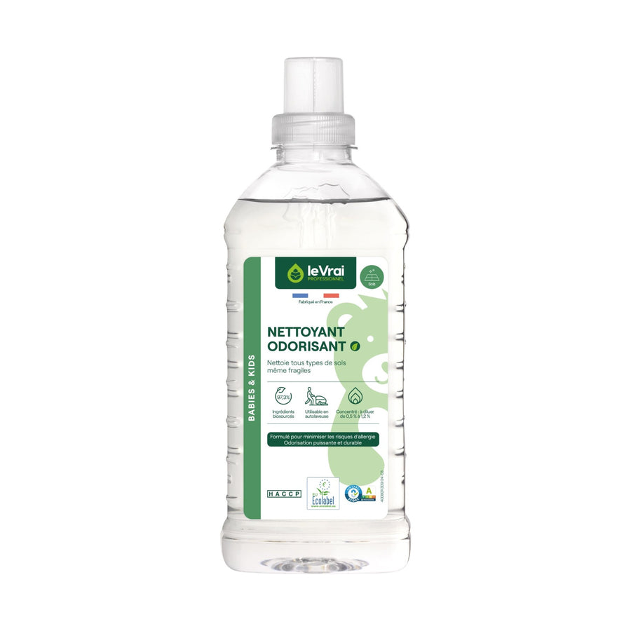 Nettoyant odorisant concentré sols Babies & Kids Le Vrai Écolabel 1L