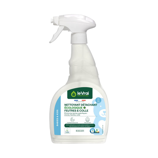 Détachant multi-usages feutres et colle Babies & Kids Le Vrai 750 ml