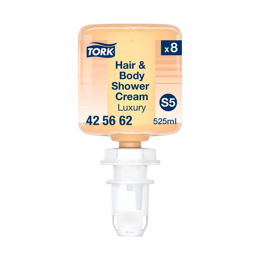Savon crème douche corps et cheveux Tork Luxury S5 cartouche 500 ml