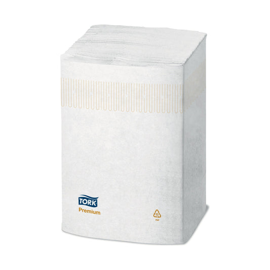 Serviette pour distributeur Tork Xpressnap N4 blanc 2 plis 21,3 × 33 cm