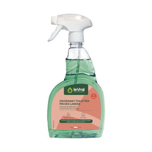 Odorisant toilettes et sanitaires pin des Landes Le Vrai 750 ml