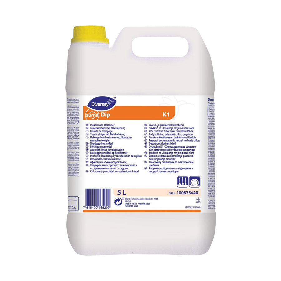 Liquide de trempage vaisselle Suma Dip K1 5L