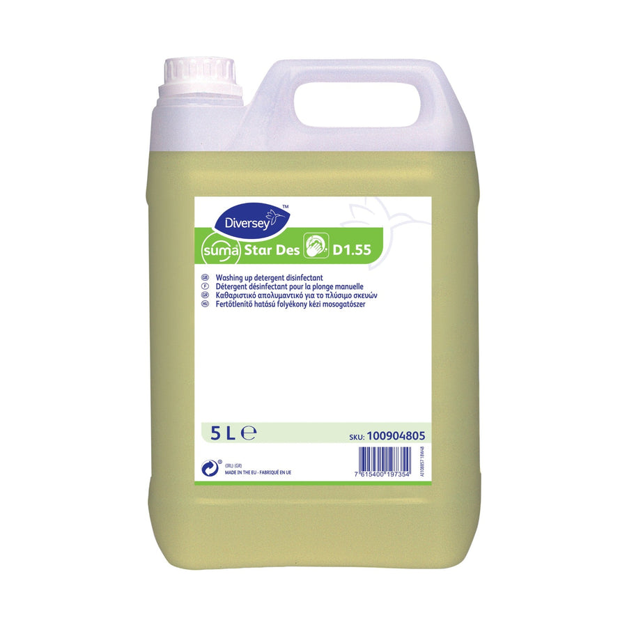 Liquide vaisselle désinfectant Suma Star Des D1.55 5L