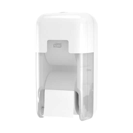 Distributeur de papier toilette sans mandrin Tork OptiServe T7 blanc grande capacité