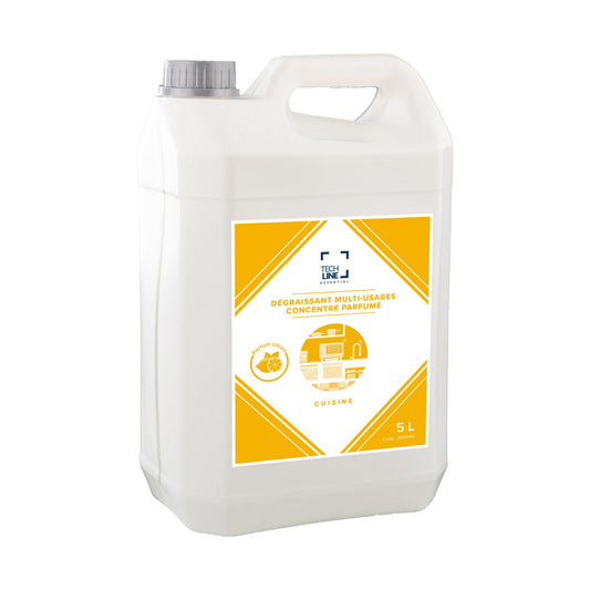 Dégraissant multi-surfaces citron Techline, bidon de 5 L