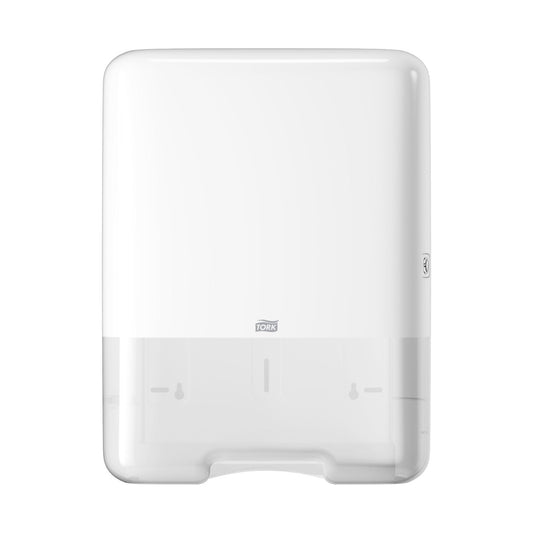 Distributeur d'essuie-mains pliés Tork H3 blanc