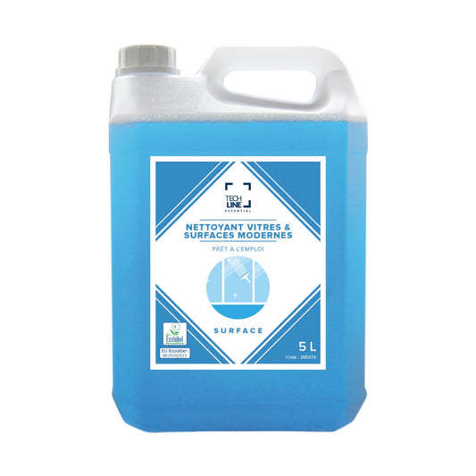 Nettoyant vitres et surfaces modernes Techline 5 L