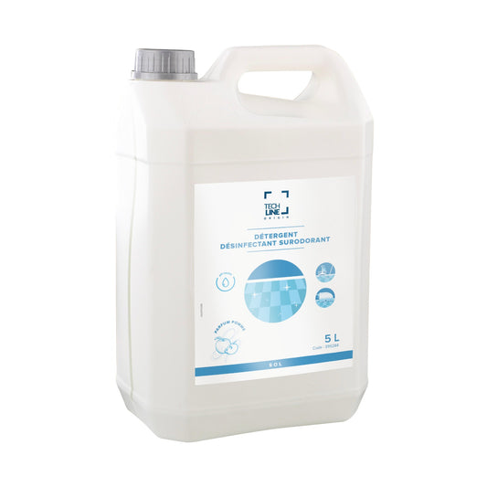 Nettoyant désinfectant surodorant pomme Techline 5 L