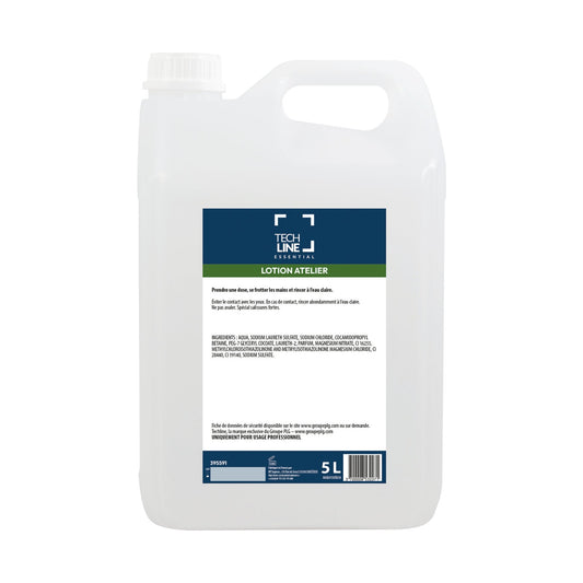 Lotion atelier Techline, bidon de 5 L