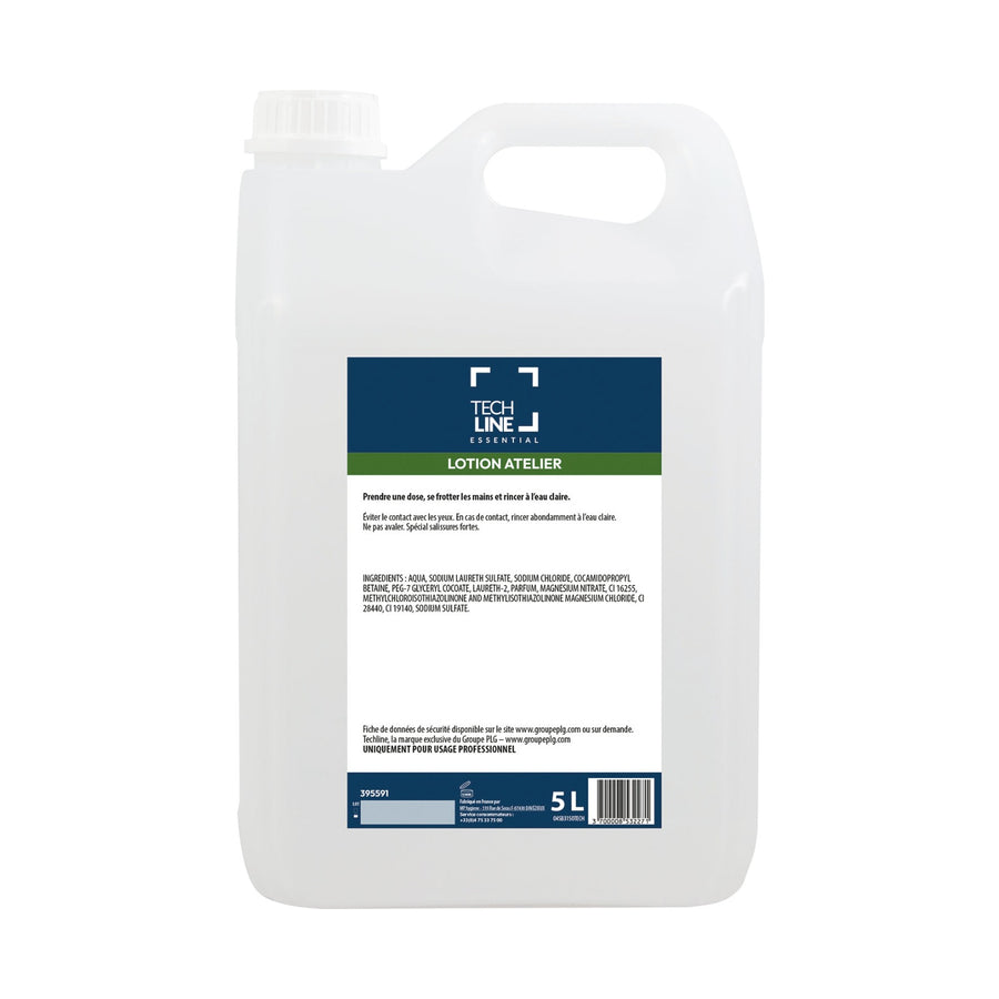 Lotion atelier Techline, bidon de 5 L