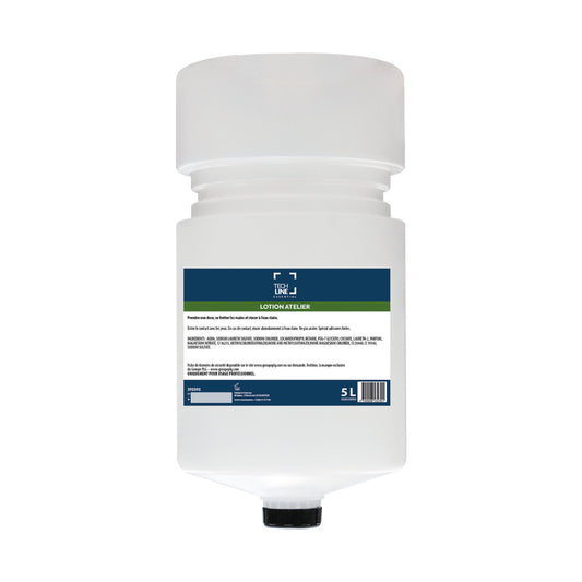 Lotion atelier Techline, cartouche de 5 L