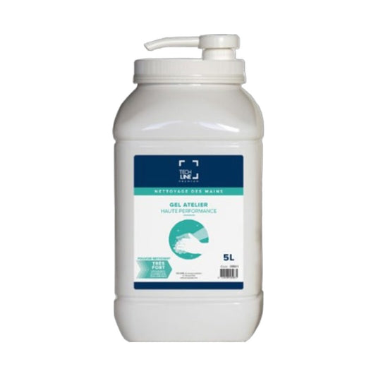 Savon atelier haute performance Techline, bidon pompe de 5 L