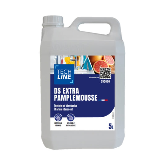 Détergent surodorant DS Extra pamplemousse Techline, bidon de 5 L