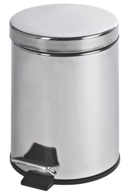 Poubelle à pédale Techline inox