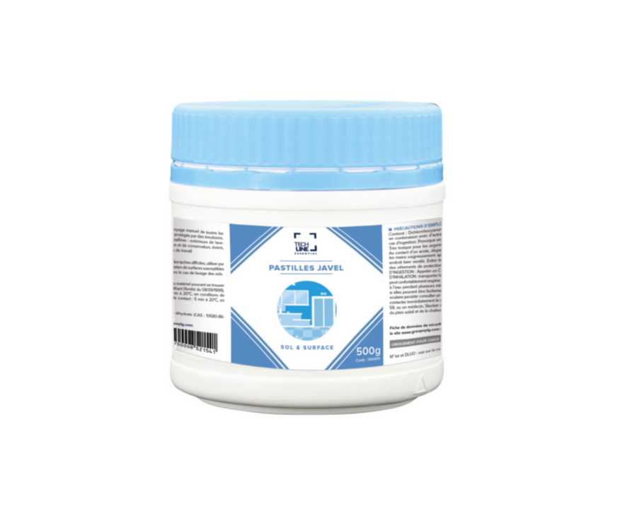 Javel en pastilles Techline boîte de 500 g