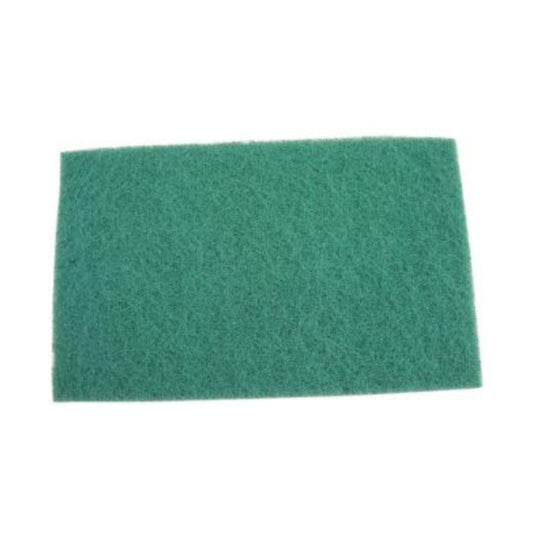 Tampon à récurer vert grand format 22,5 × 14 cm sachet de 10